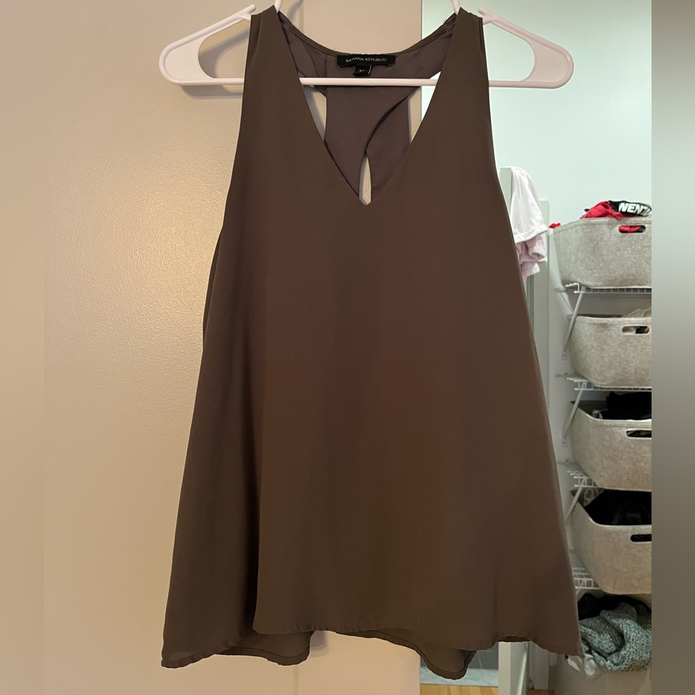 Banana Republic Army Green Tank